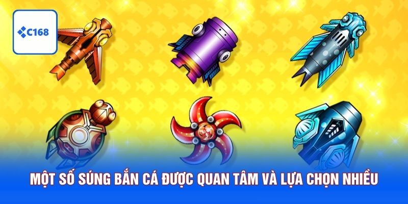 Một số súng bắn cá được quan tâm và lựa chọn nhiều
